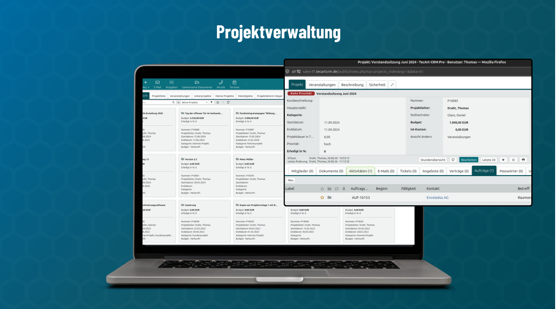 Projektverwaltung